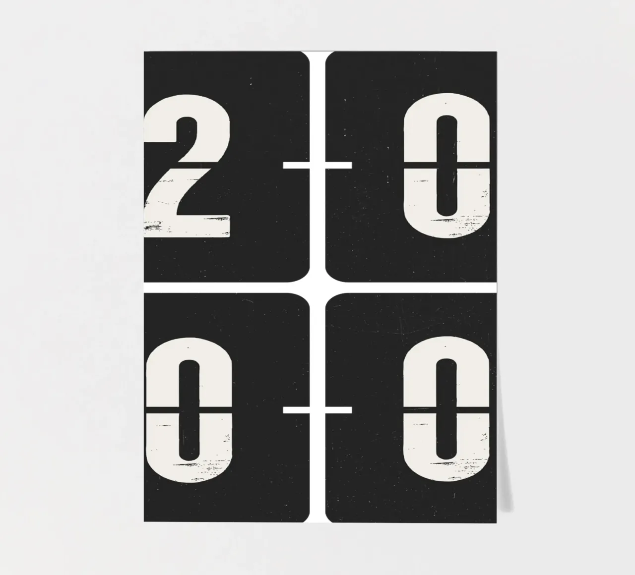 2000 Year sticker sheet by Vintagrafica