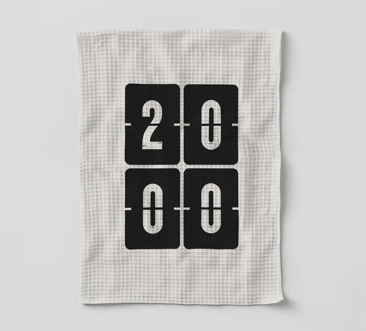 2000 Jaar theedoek van Vintagrafica