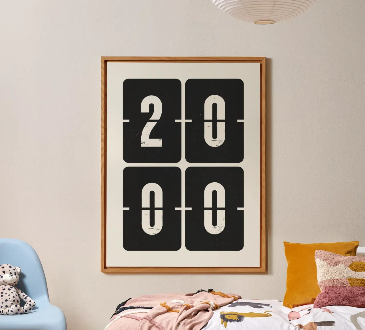 2000 Year forex plate by Vintagrafica