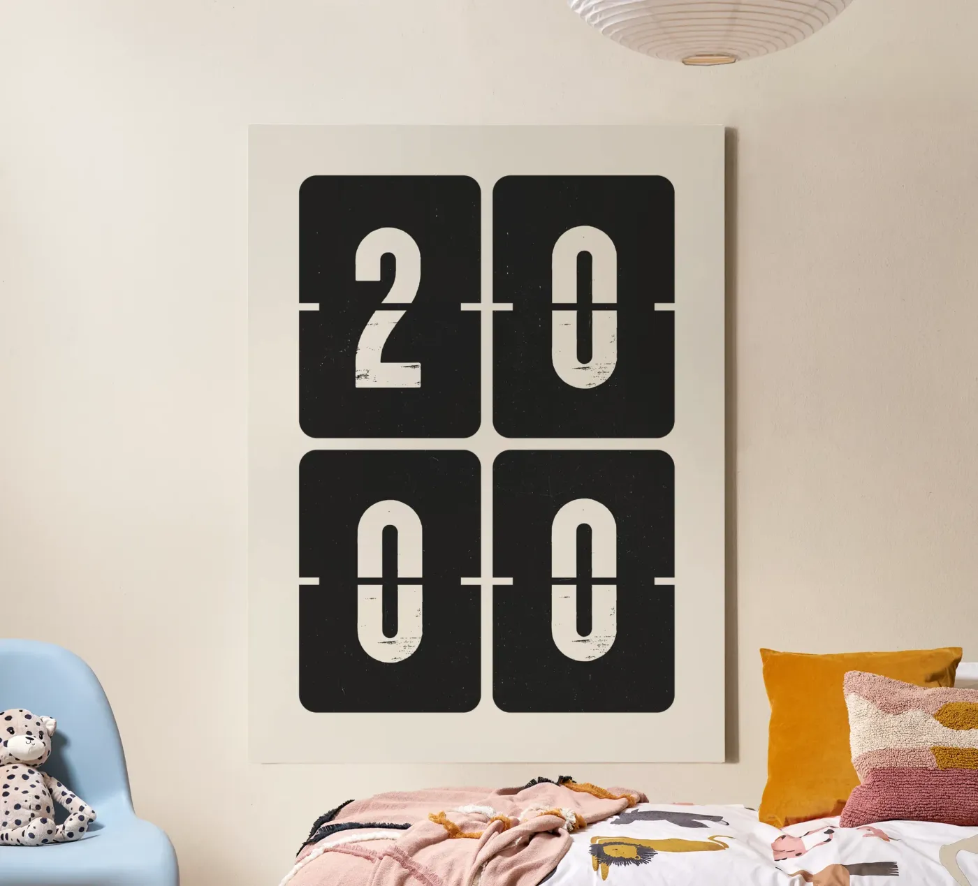 Anno 2000 tela da Vintagrafica