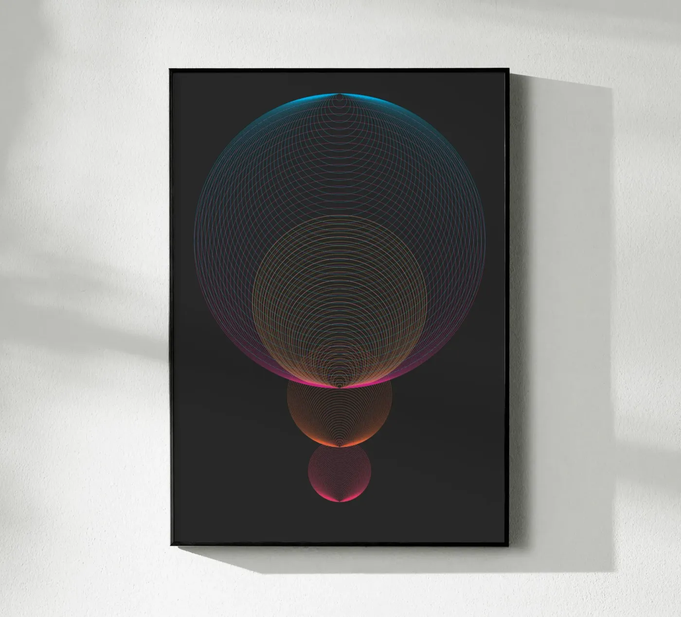 Geometry Series - 01 inverted plexiglass da zimmerkunst