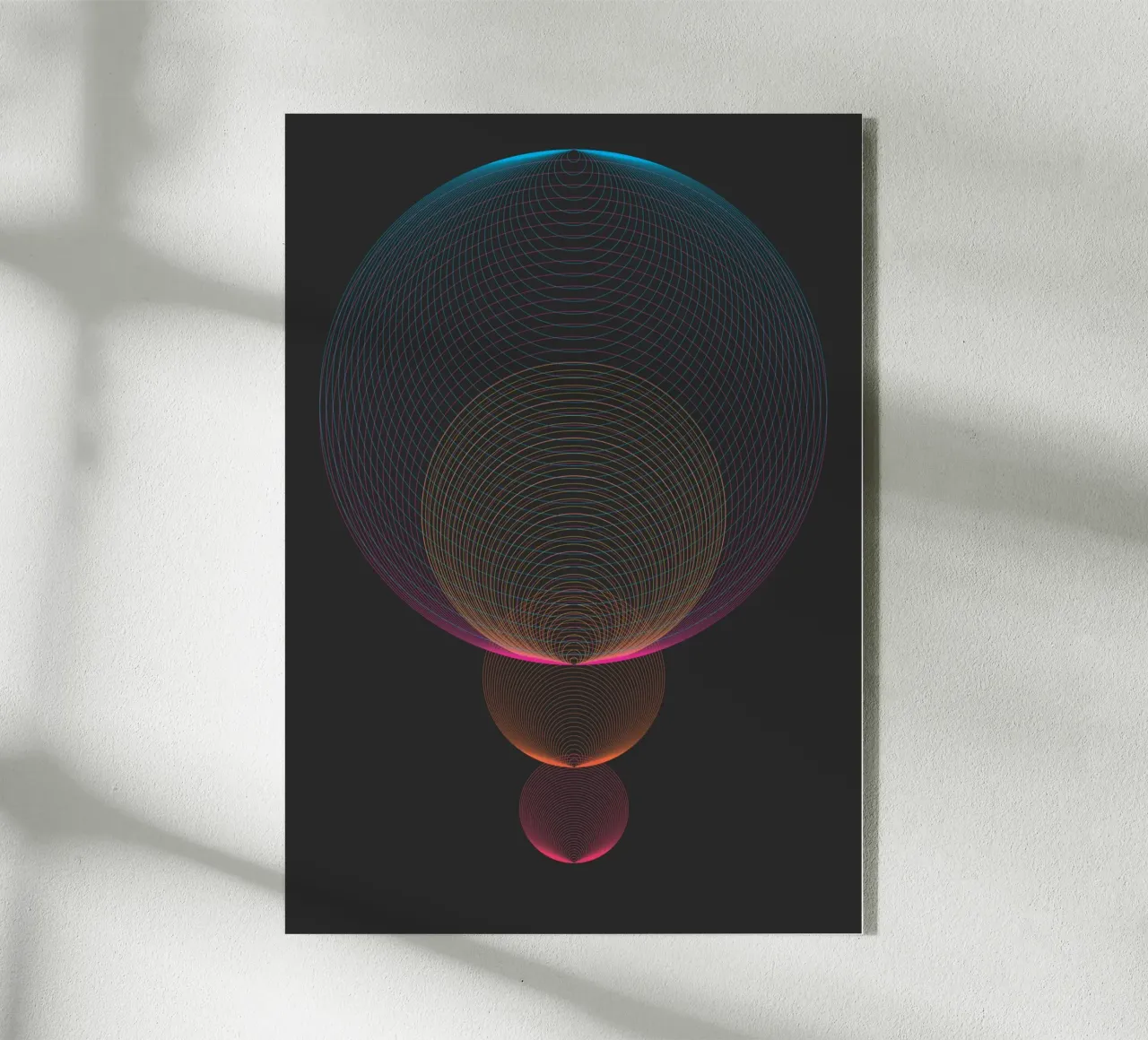 Geometry Series - 01 inverted plexiglass da zimmerkunst