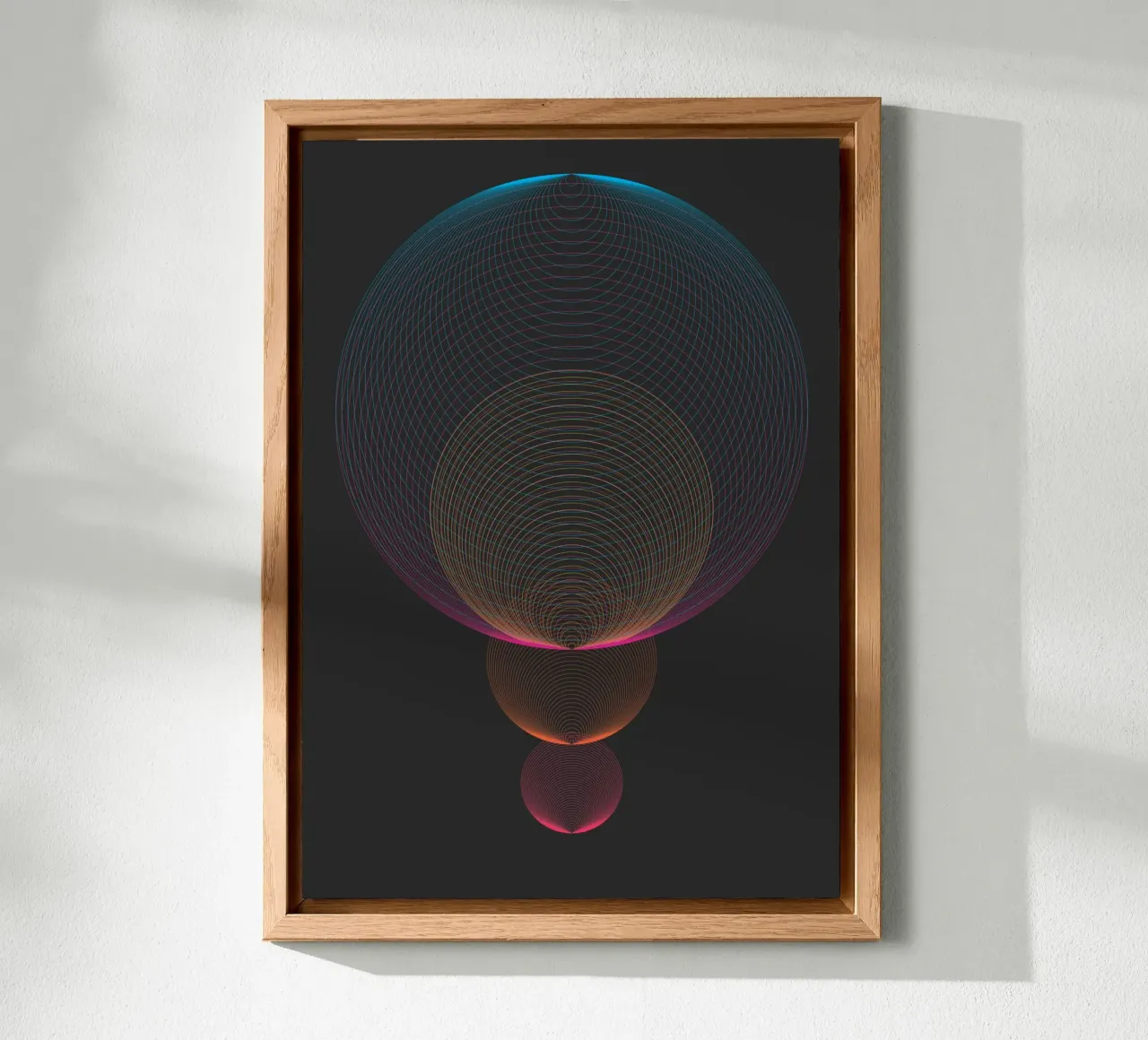 Geometry Series - 01 inverted alluminio dibond da zimmerkunst