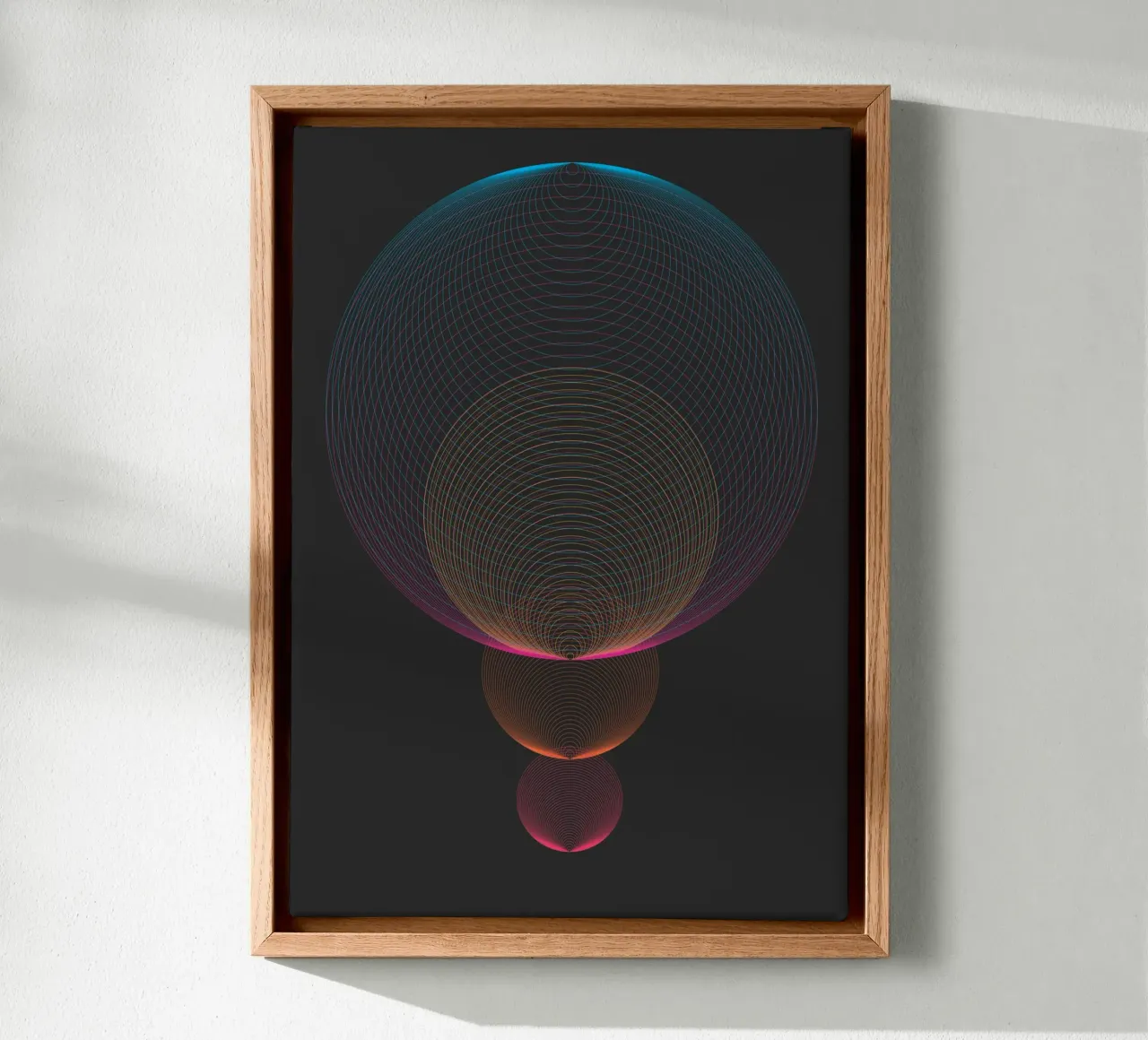 Geometry Series - 01 inverted tela da zimmerkunst