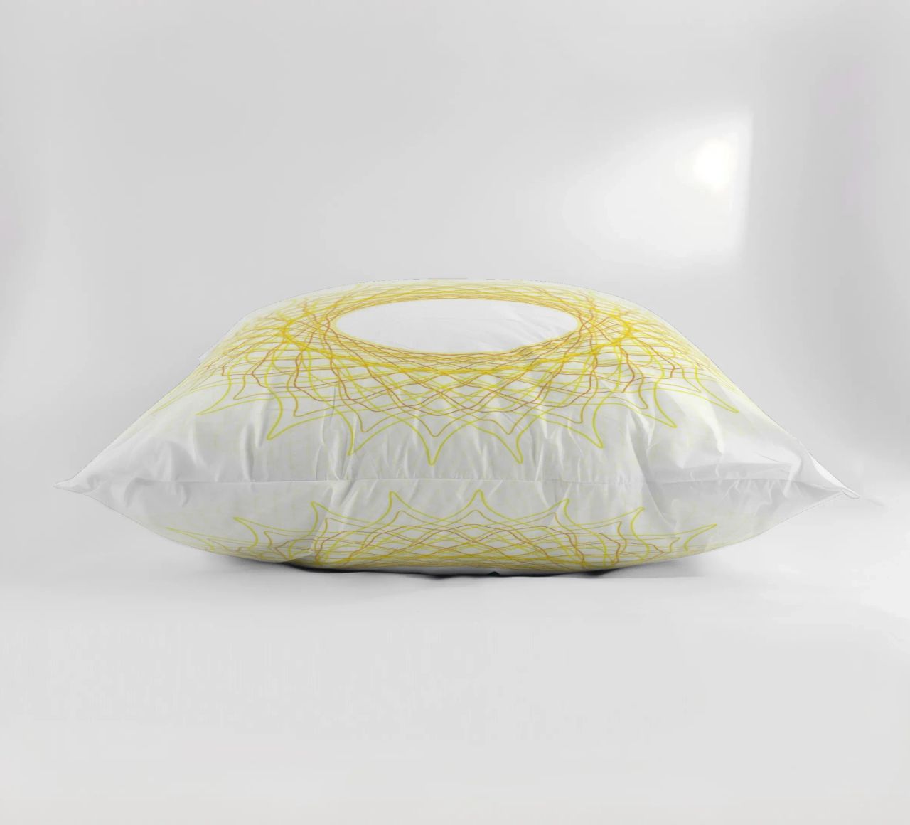 Spirograph Series - SUN cuscino da zimmerkunst