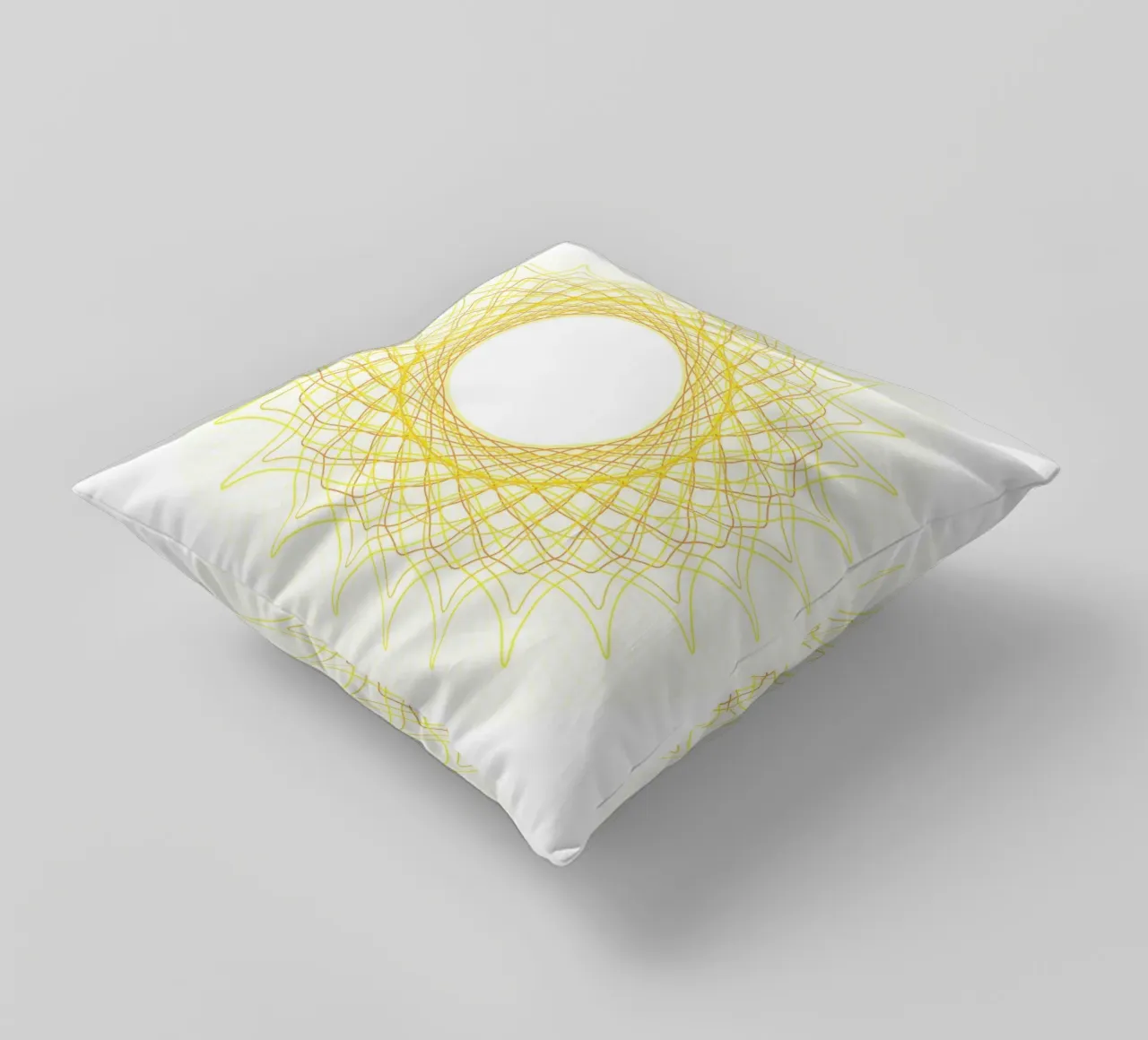 Spirograph Series - SUN cojín de zimmerkunst