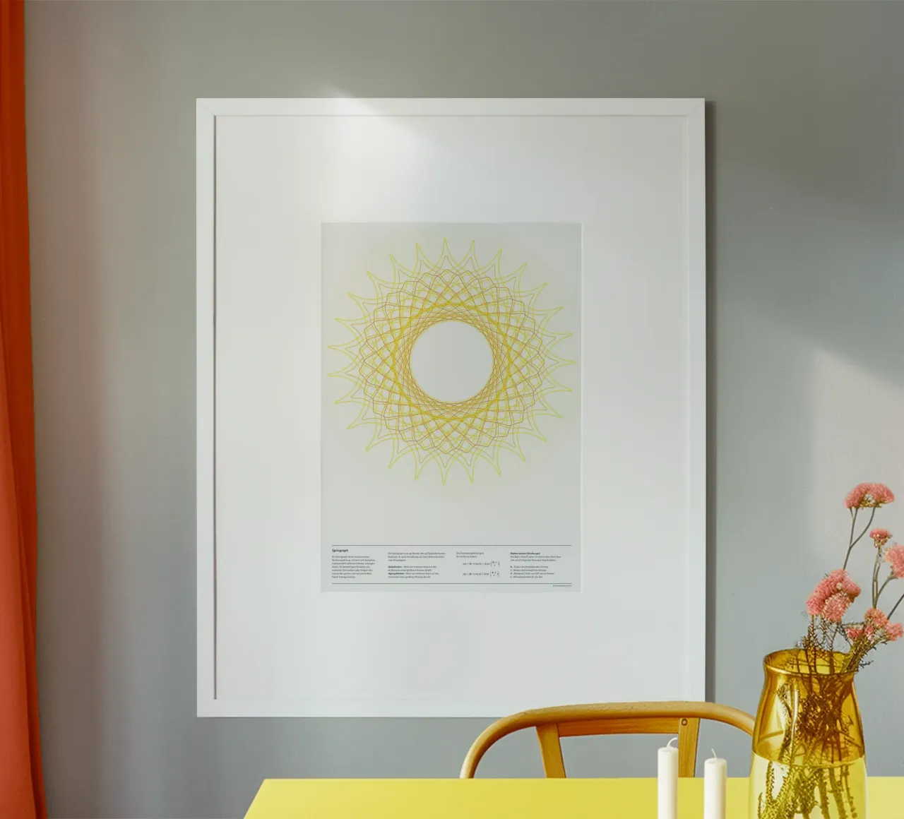 Spirograph Series - SUN Hahnemühle von zimmerkunst