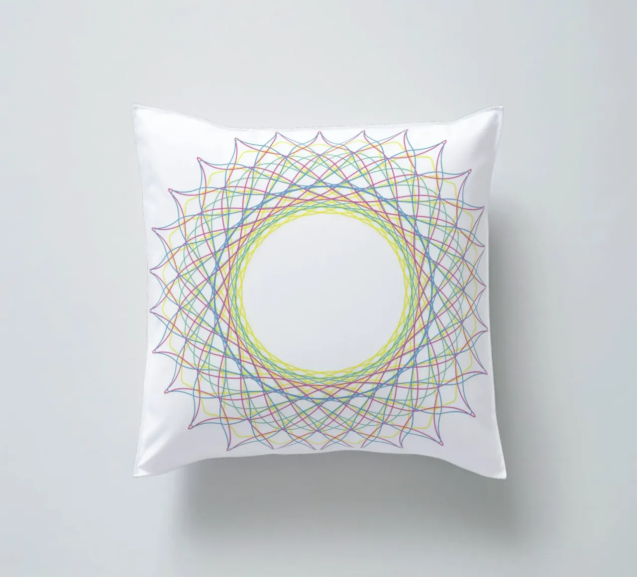 Spirograph Series - B01 kussen van zimmerkunst