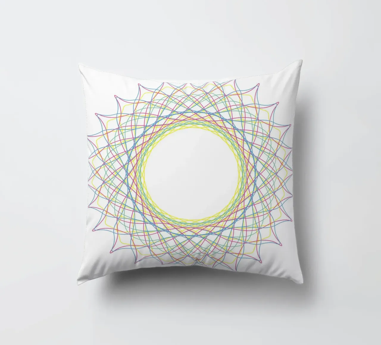 Spirograph Series - B01 cuscino da zimmerkunst
