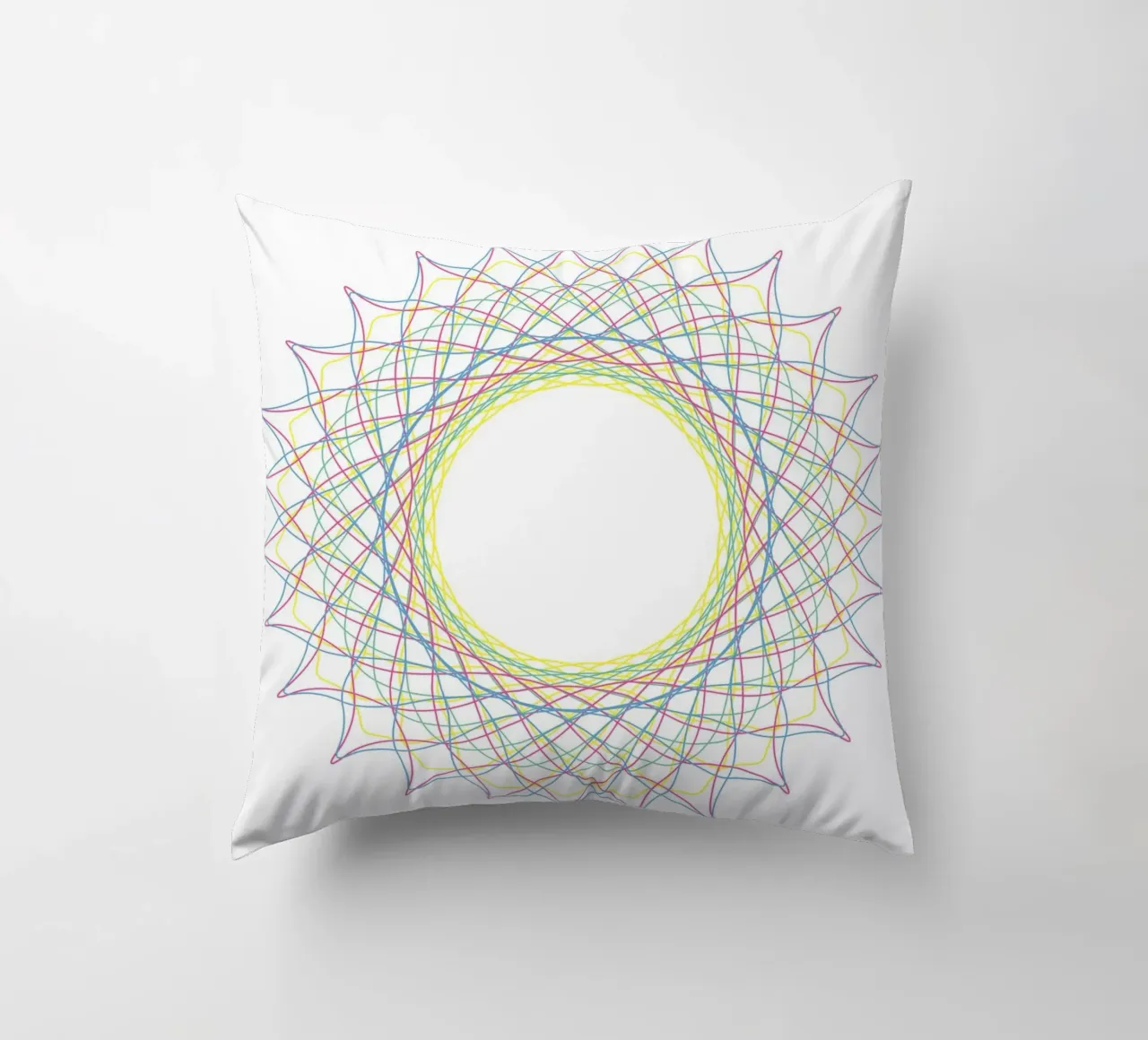 Spirograph Series - B01 kussen van zimmerkunst