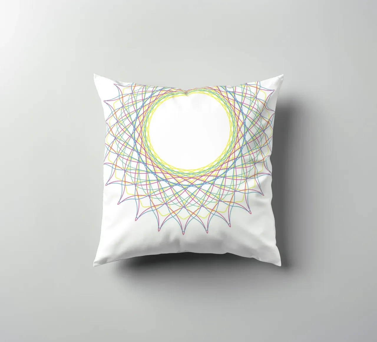 Spirograph Series - B01 cuscino da zimmerkunst