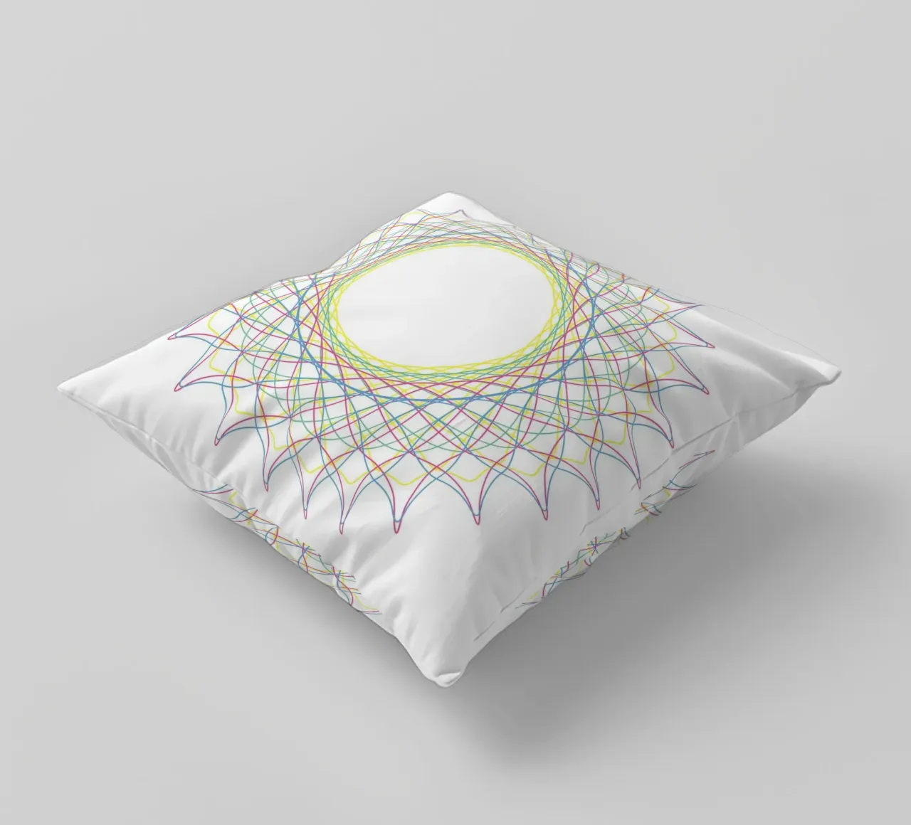 Spirograph Series - B01 kussen van zimmerkunst
