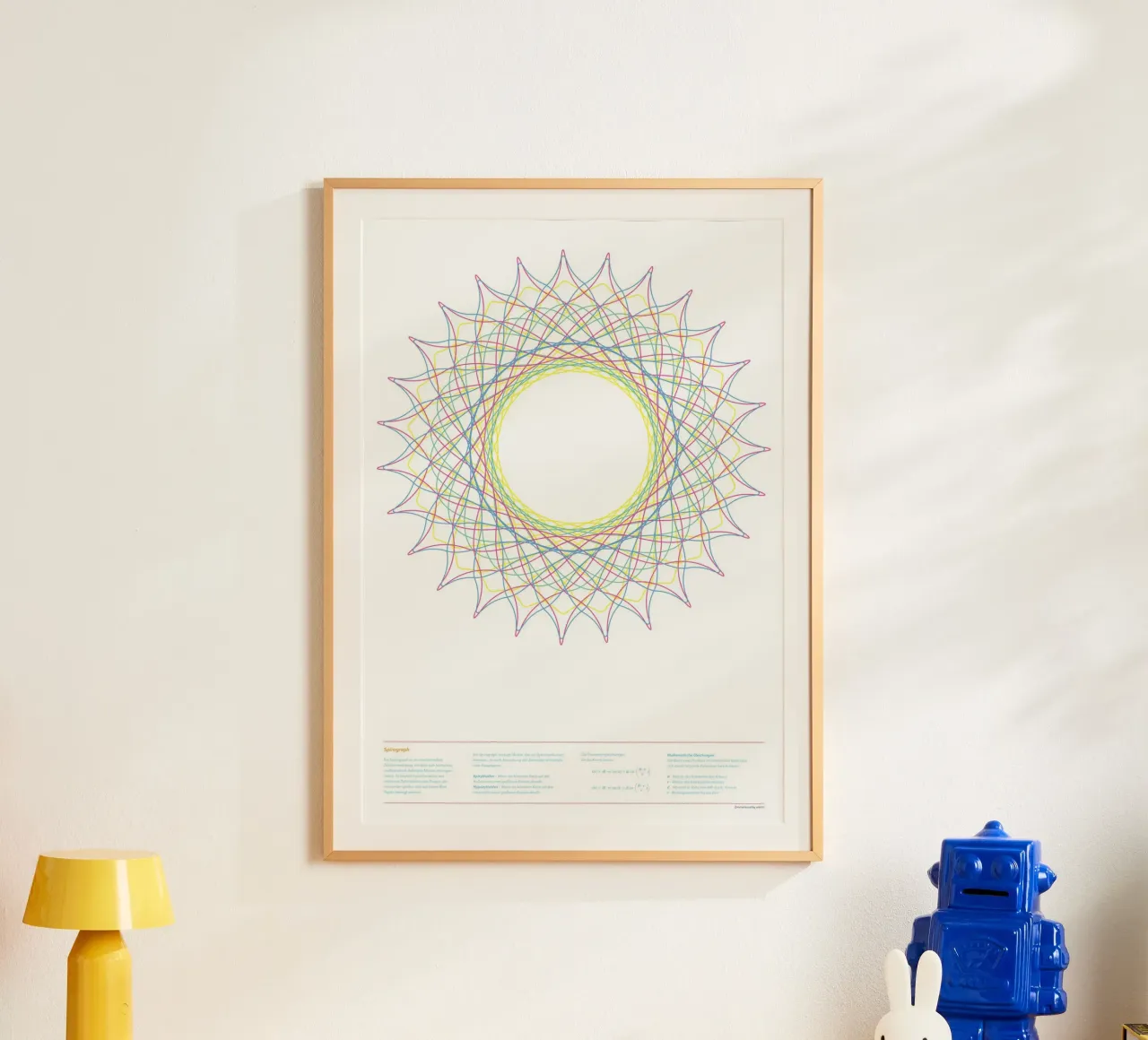 Spirograph Series - B01 Hahnemühle von zimmerkunst