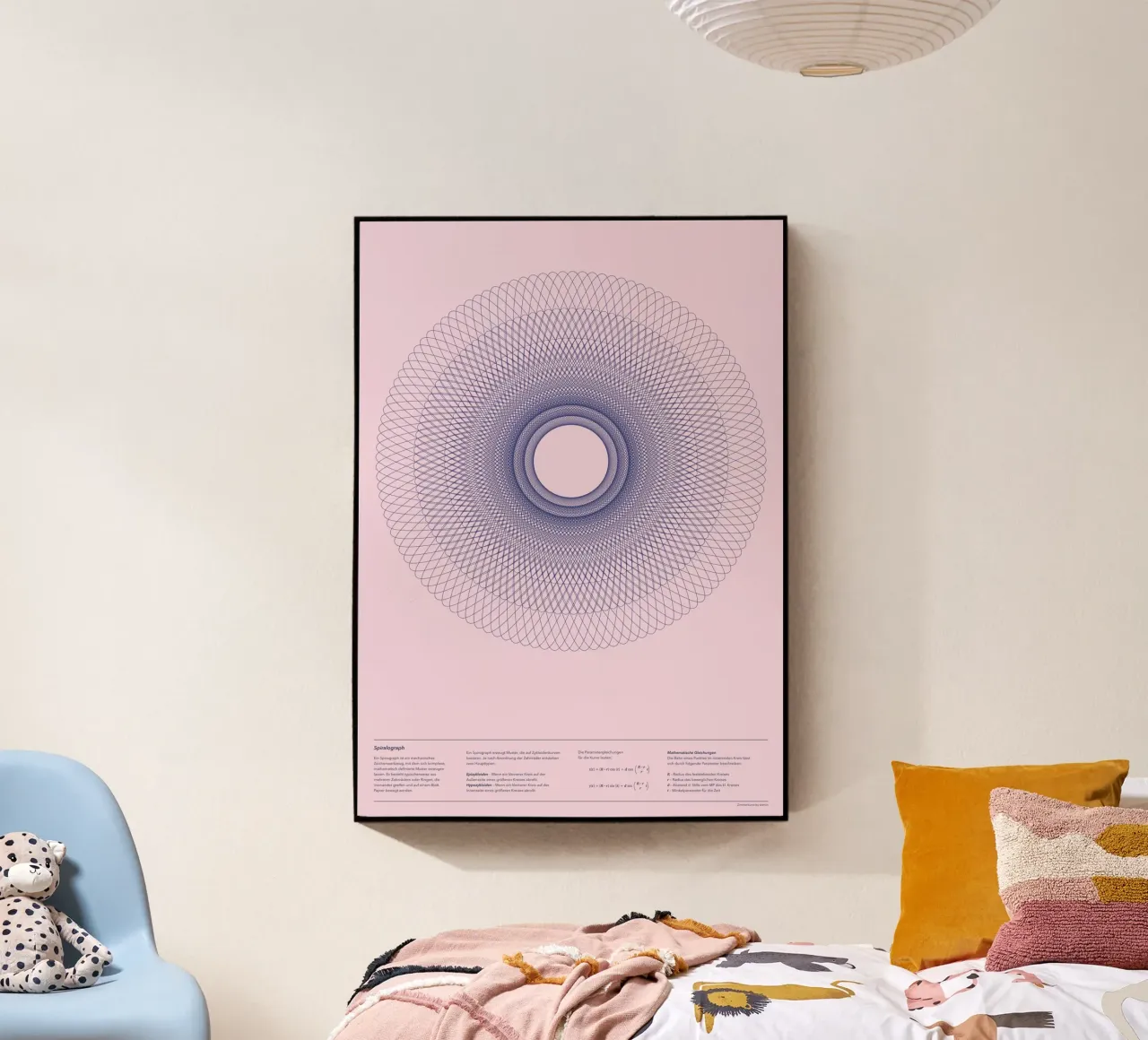 Spirograph Series - B02 plexiglas de zimmerkunst