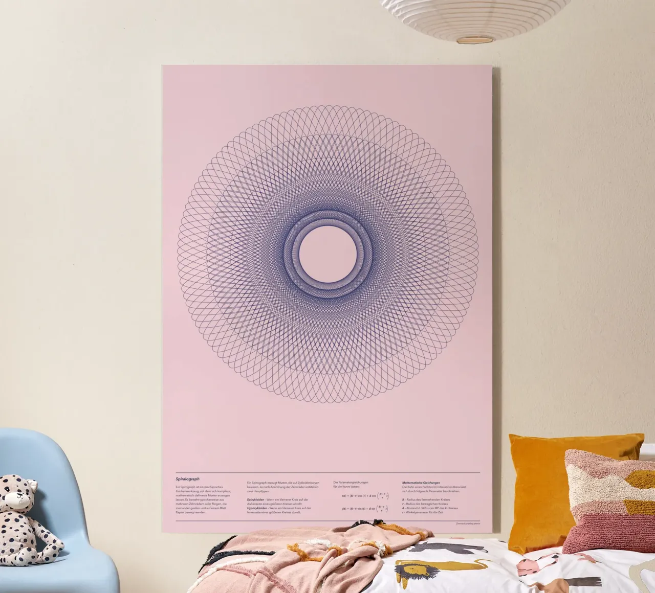 Spirograph Series - B02 plexiglass da zimmerkunst