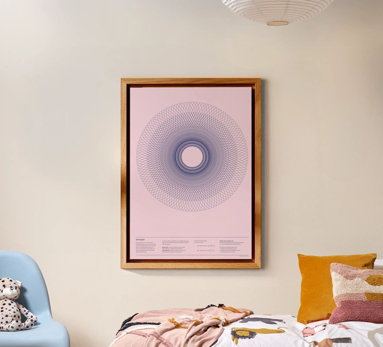 Spirograph Series - B02 alluminio dibond da zimmerkunst