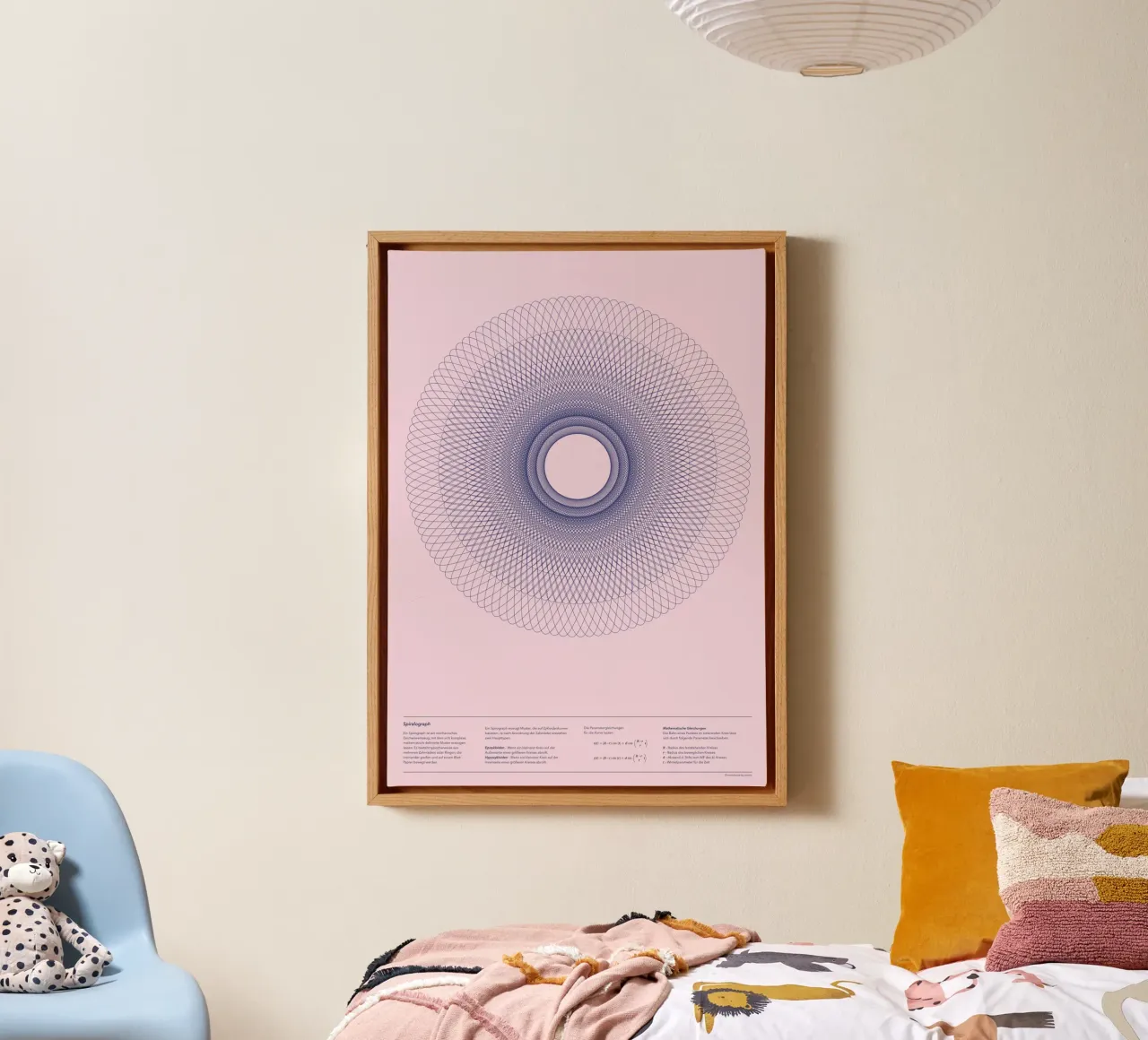 Spirograph Series - B02 tela da zimmerkunst