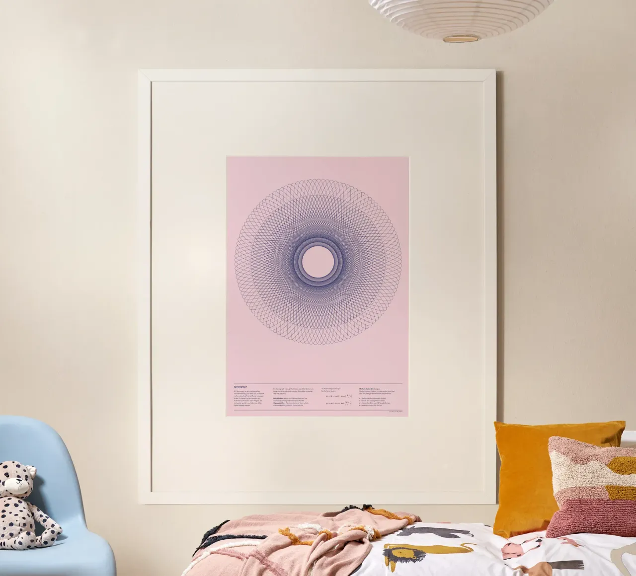 Spirograph Series - B02 poster da zimmerkunst