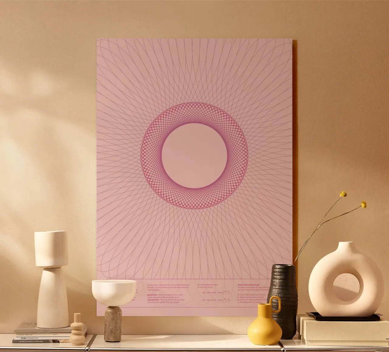 Spirograph Series - B03 alluminio dibond da zimmerkunst