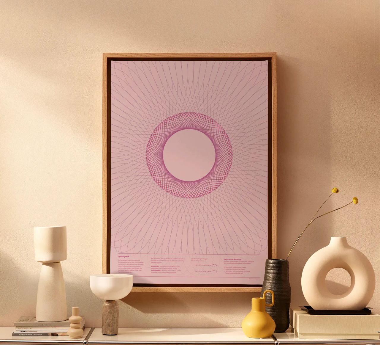 Spirograph Series - B03 tela da zimmerkunst