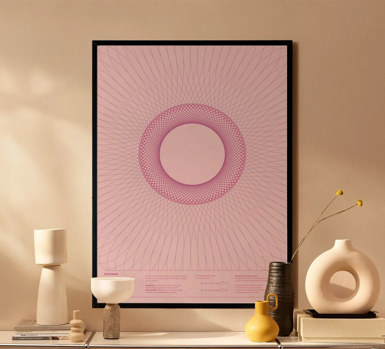 Spirograph Series - B03 carta hahnemühle da zimmerkunst