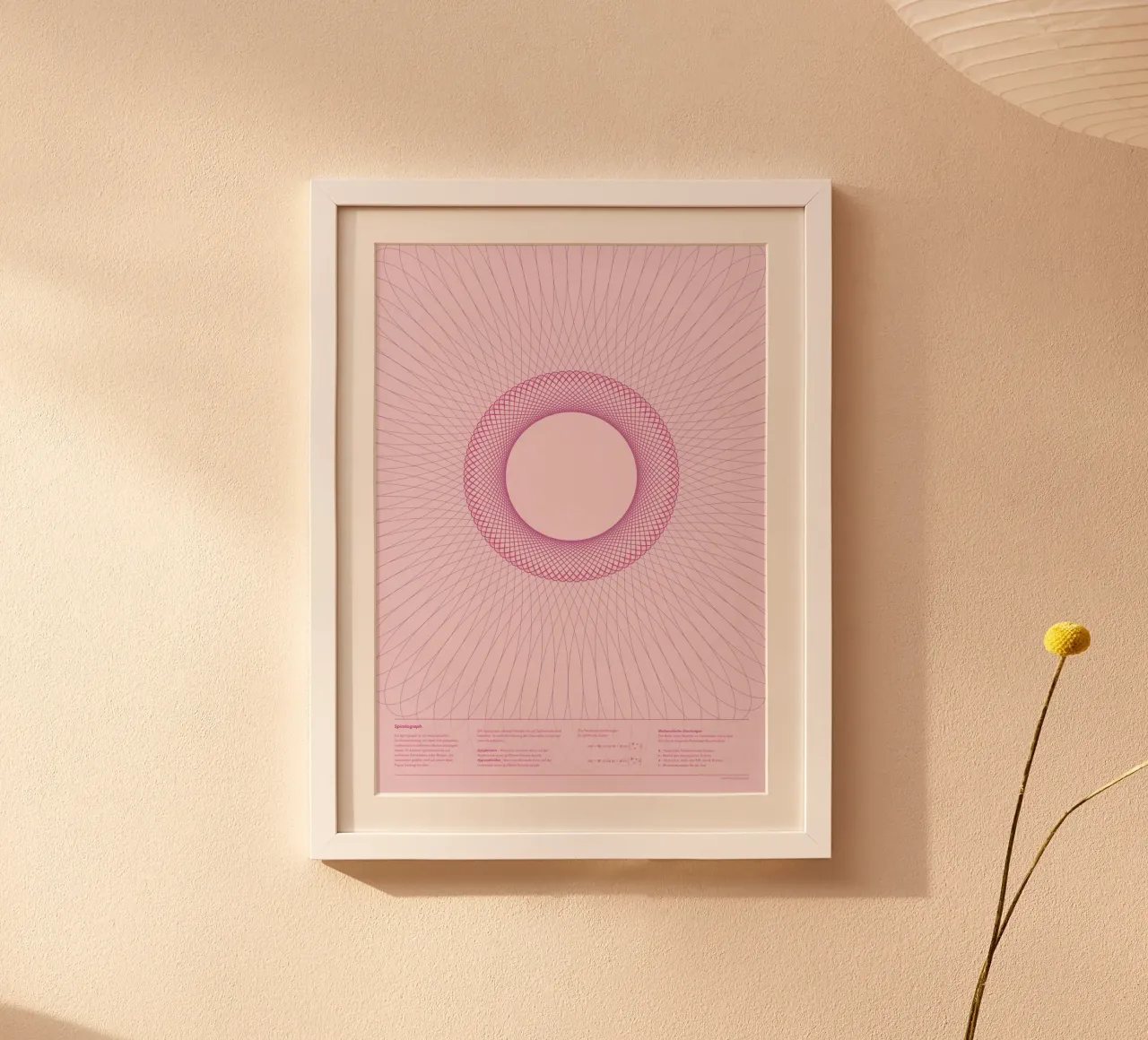 Spirograph Series - B03 carta hahnemühle da zimmerkunst