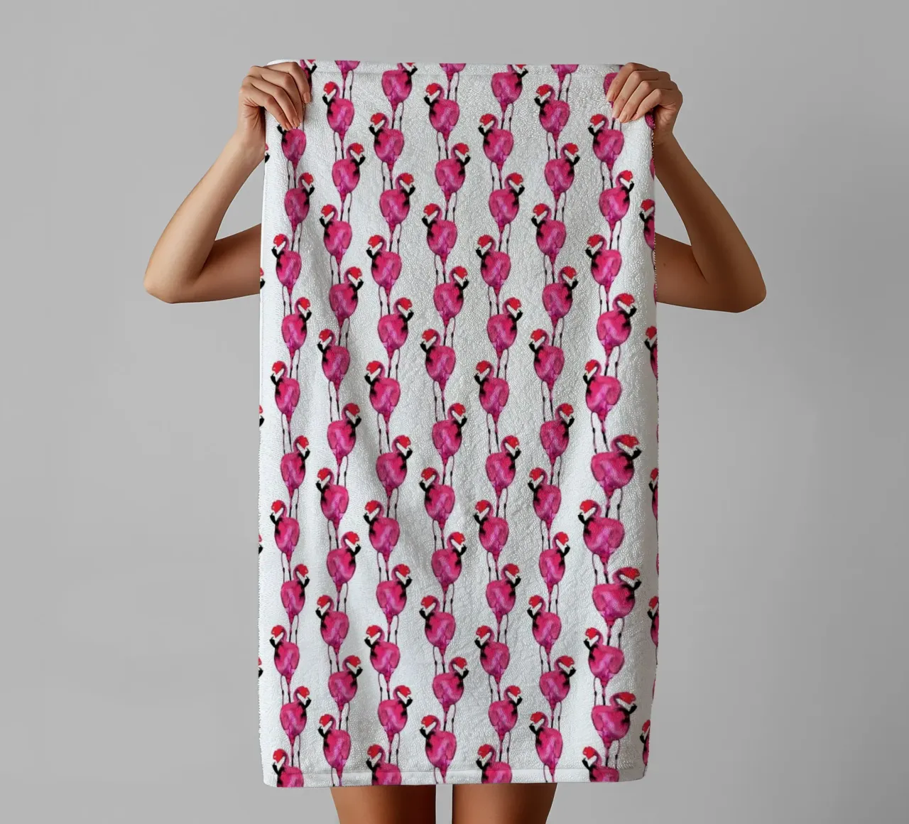 Flamingo II asciugamano da bagno da Amy Sia