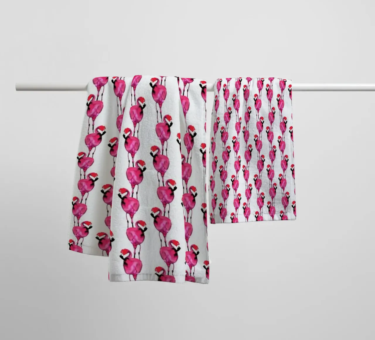 Flamingo II asciugamano da bagno da Amy Sia