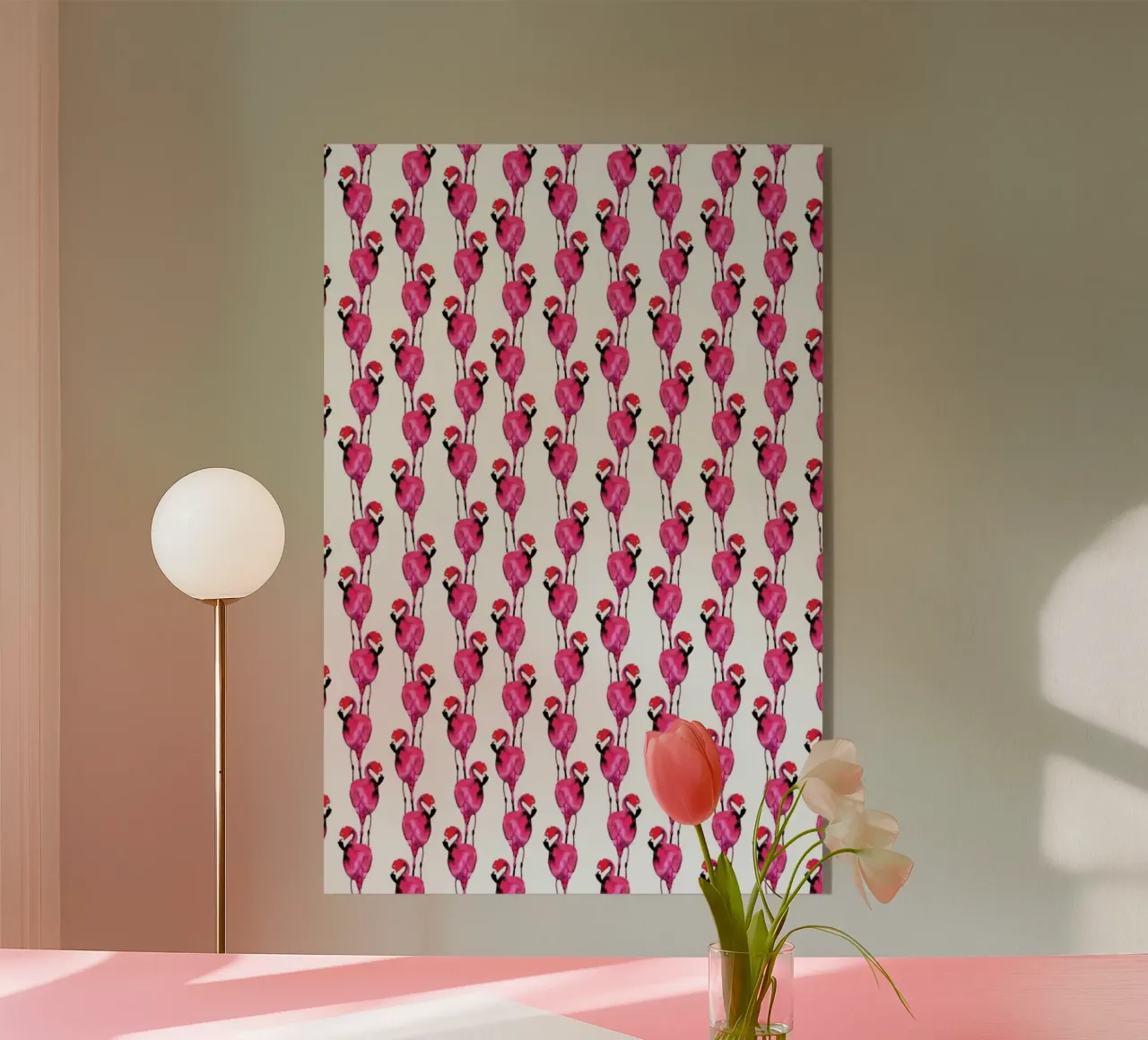 Flamingo II plexiglass da Amy Sia