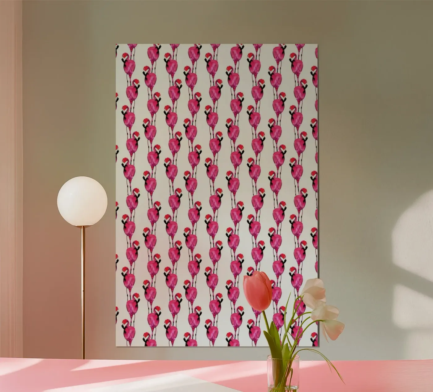 Flamingo II poster by Amy Sia