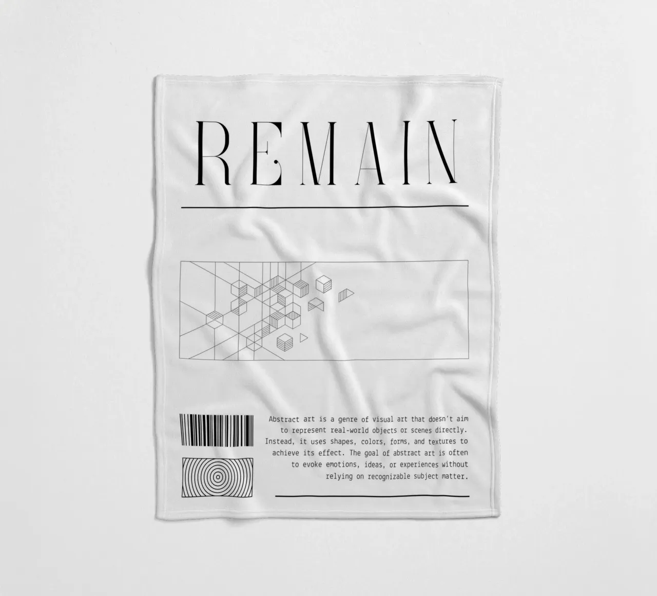 REMAIN | 08 coperta in pile da Einfach Uebel