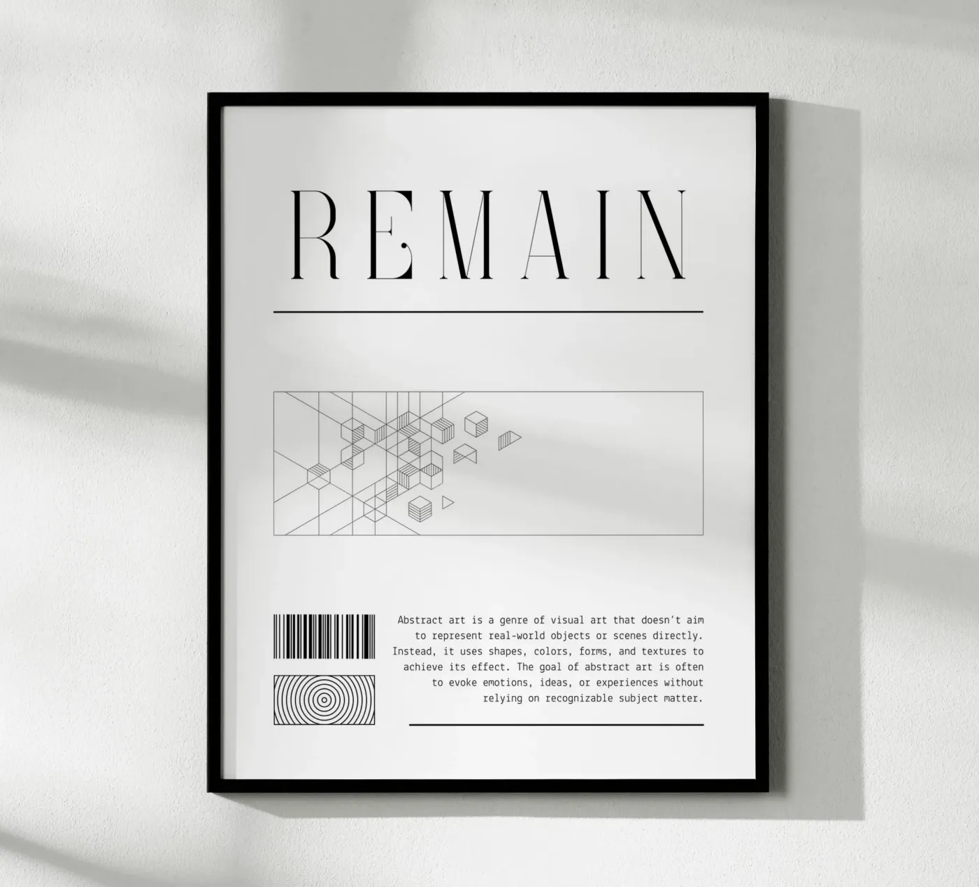 REMAIN | 08 poster da SMRT STUDIO