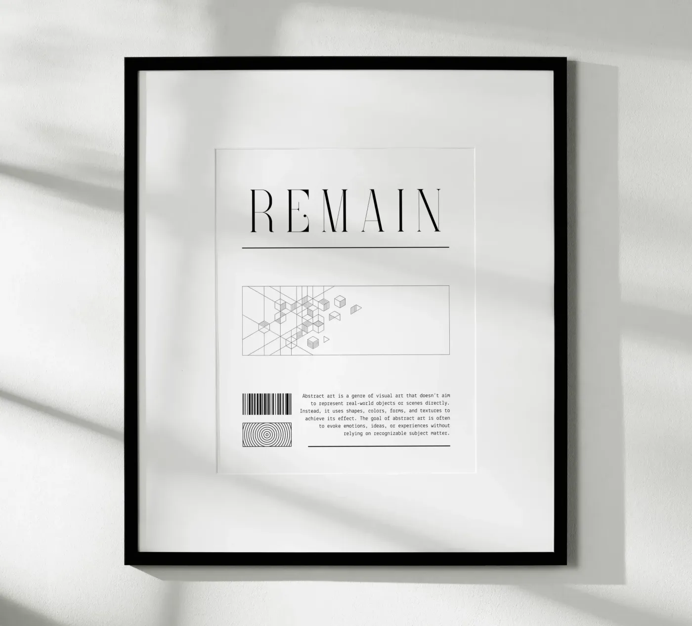 REMAIN | 08 poster da SMRT STUDIO