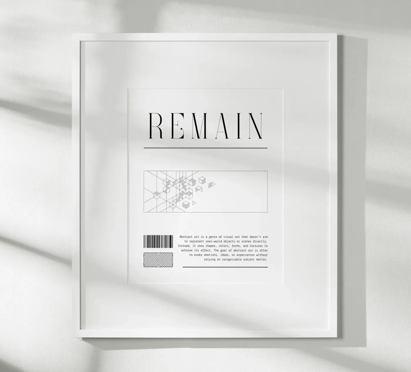 REMAIN | 08 poster da SMRT STUDIO