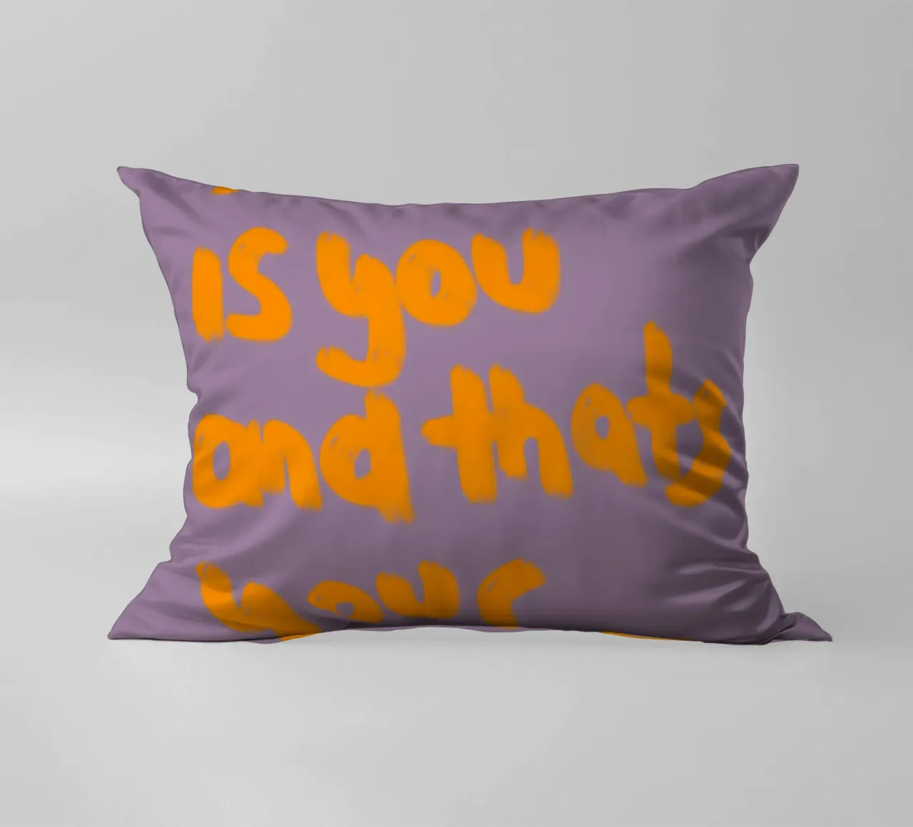 No one is you and that's your power cuscino da Hej Ibiza by Ute Arnold
