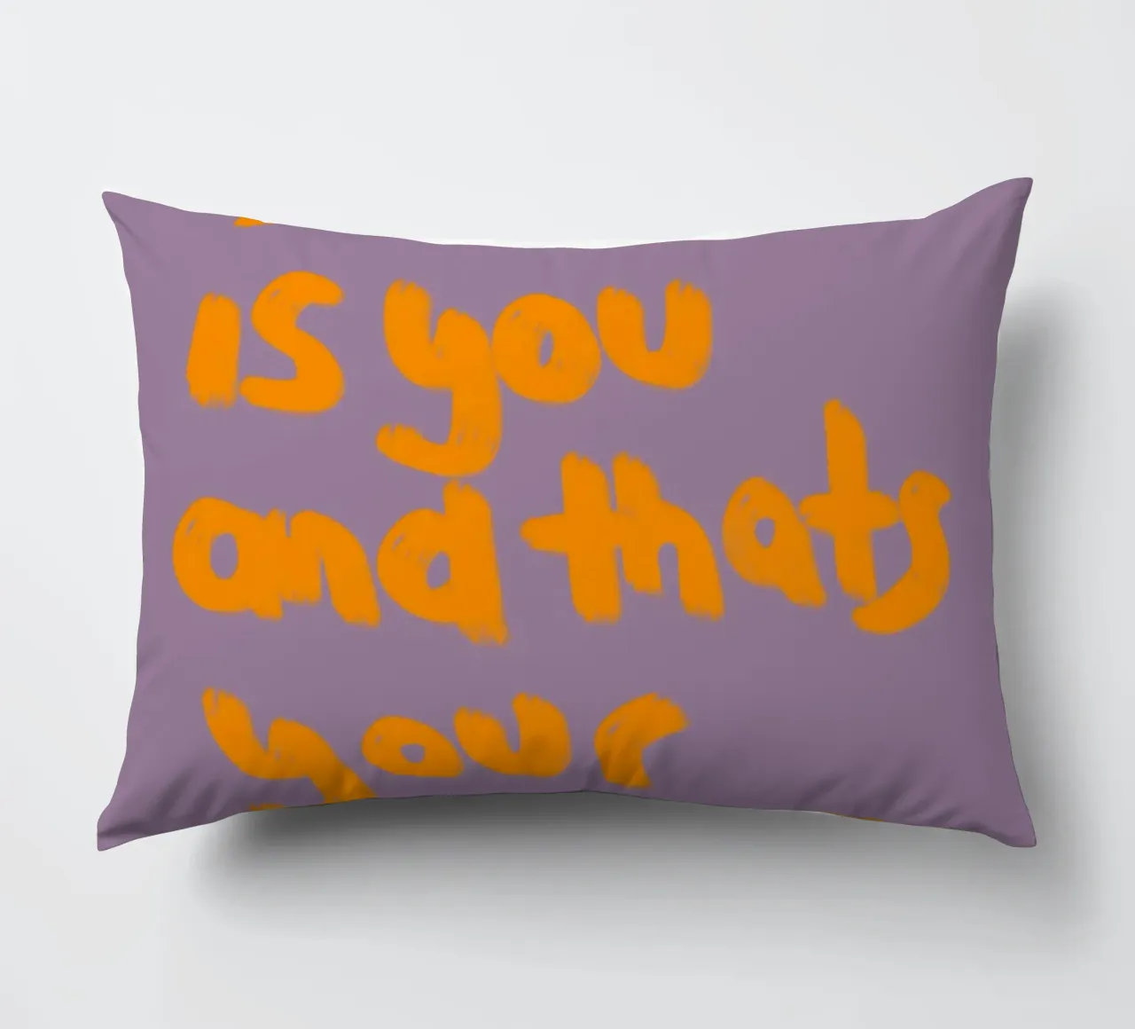 No one is you and that's your power cuscino da Hej Ibiza by Ute Arnold