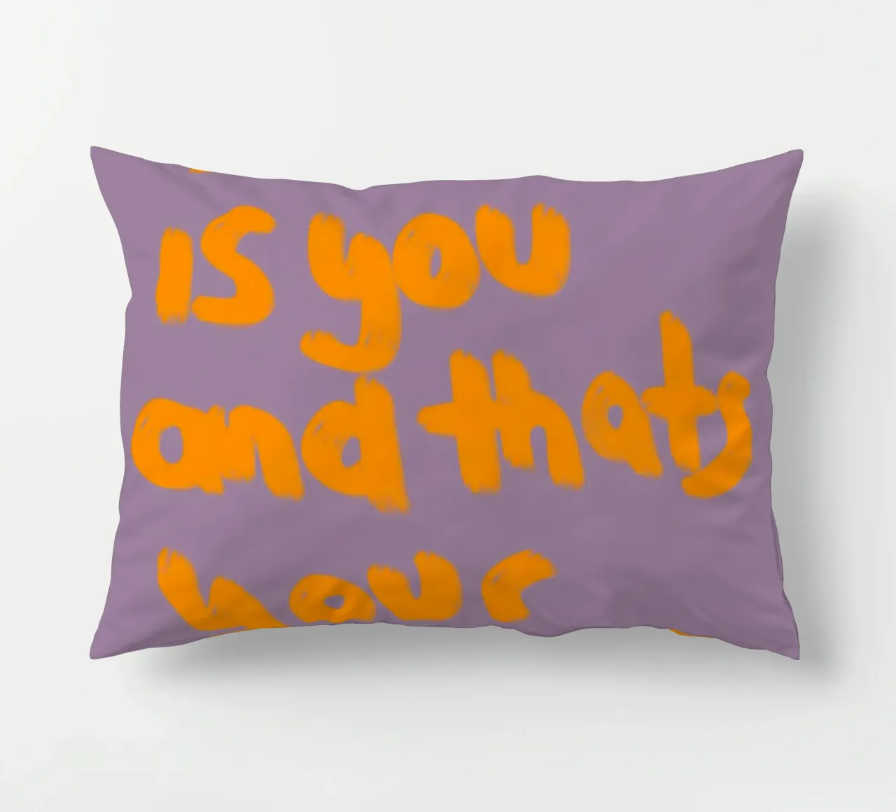 No one is you and that's your power cuscino da Hej Ibiza by Ute Arnold