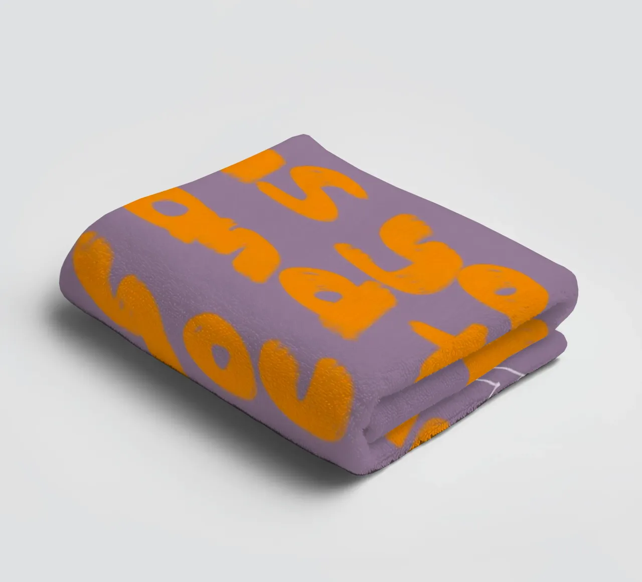 No one is you and that's your power towel by Hej Ibiza by Ute Arnold
