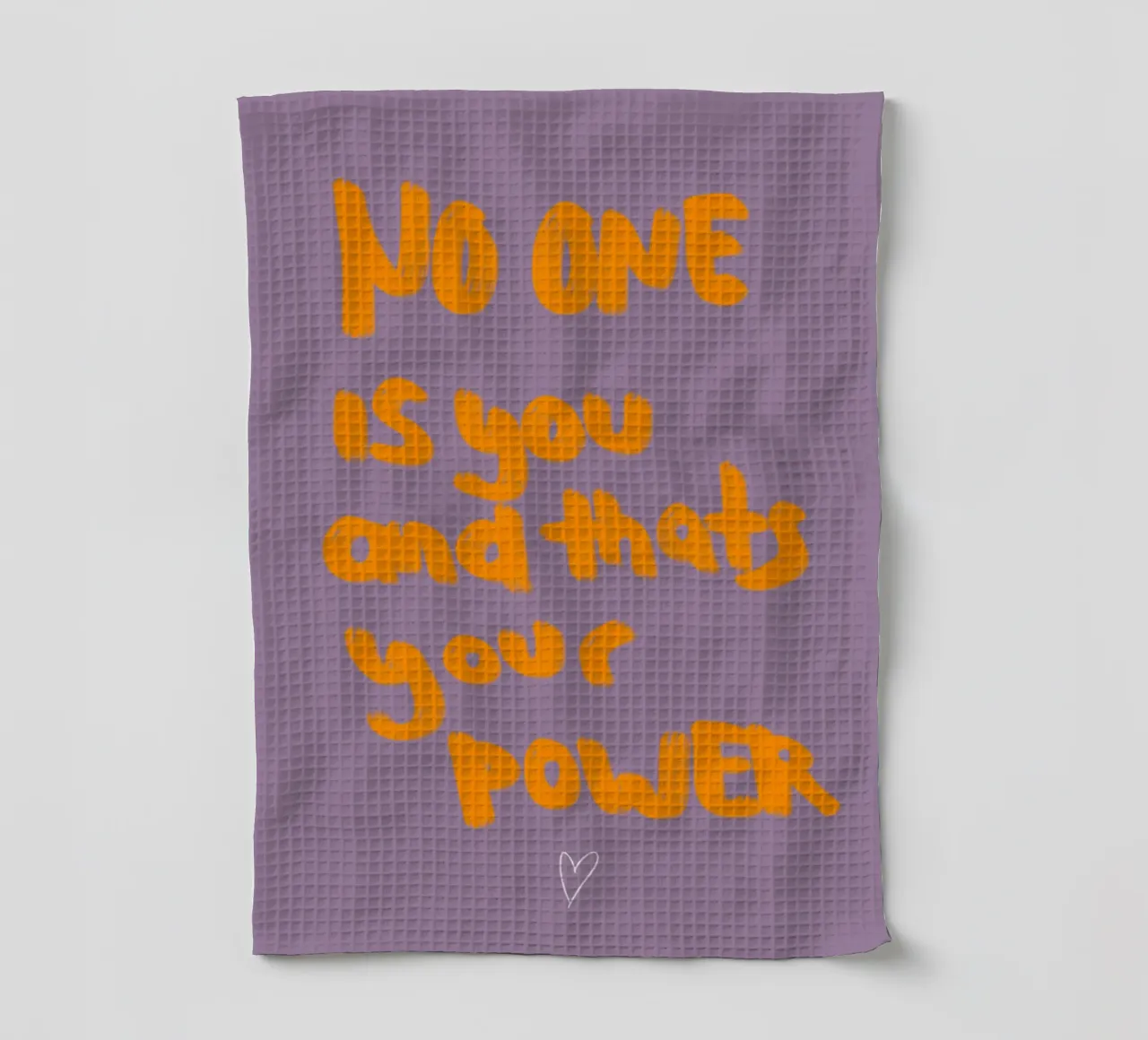 No one is you and that's your power canovaccio da cucina da Hej Ibiza by Ute Arnold