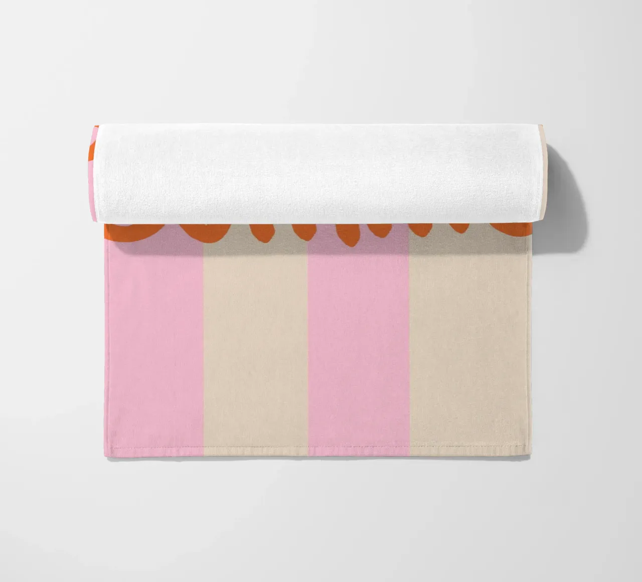 Summer stripes serviette de plage de Hej Ibiza by Ute Arnold