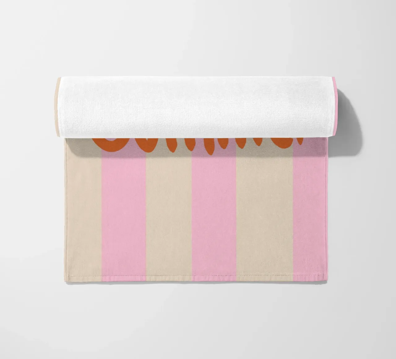 Summer stripes serviette de plage de Hej Ibiza by Ute Arnold