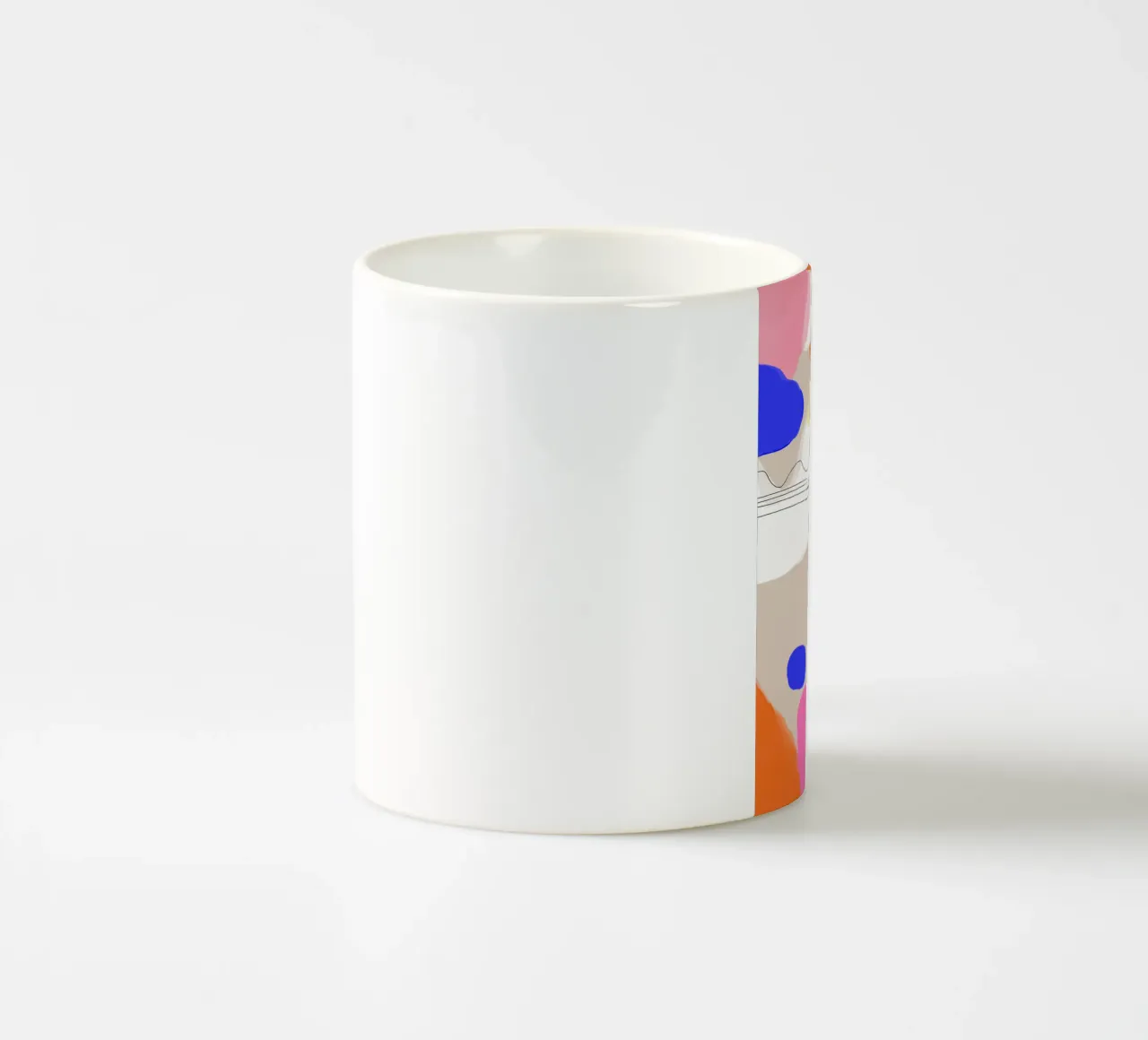 Colorful Desert tazza in ceramica da Hej Ibiza by Ute Arnold