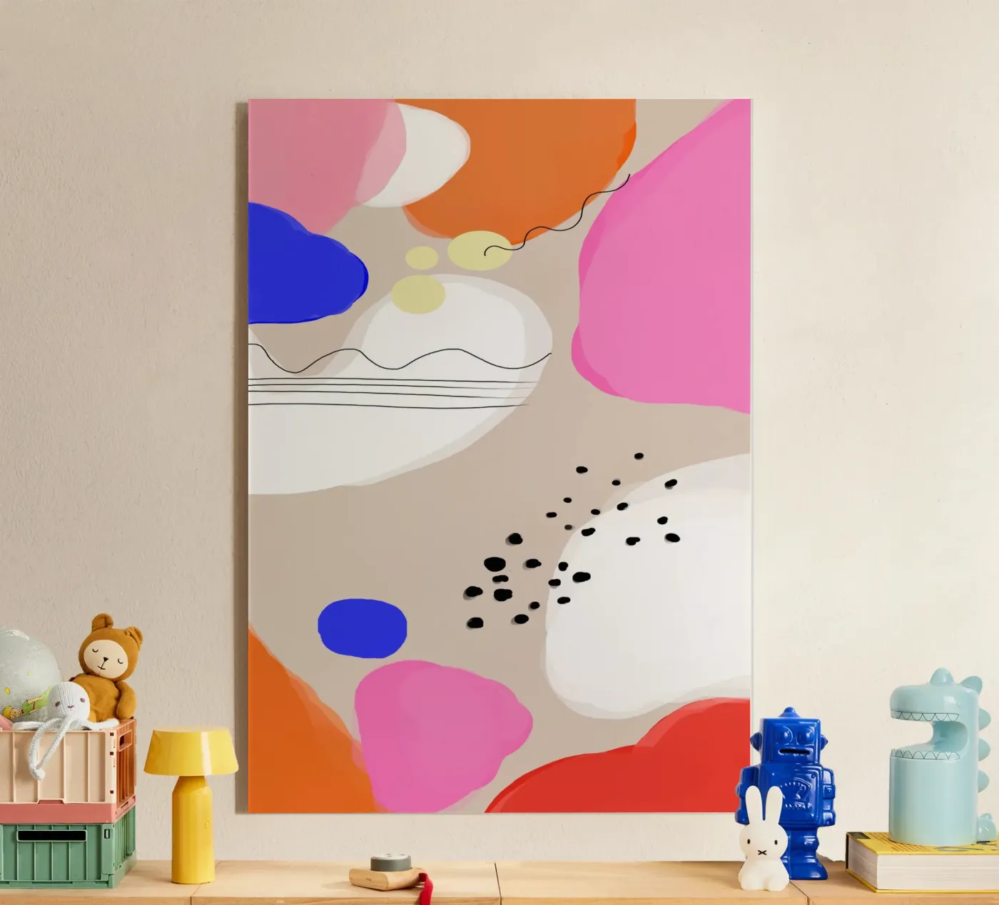 Colorful Desert plexiglass da Hej Ibiza by Ute Arnold