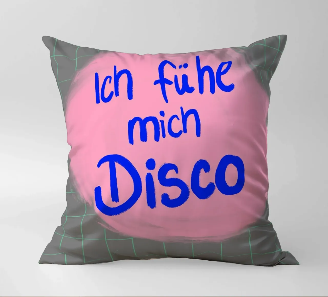 Ich fühl mich Disco cuscino da Hej Ibiza by Ute Arnold