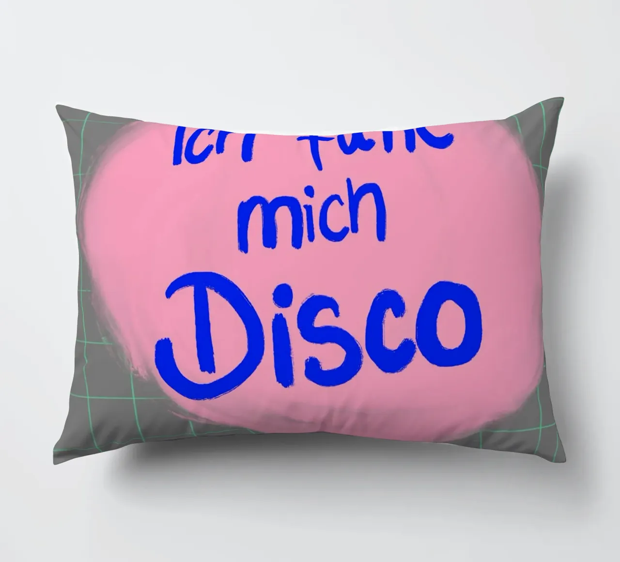 Ich fühl mich Disco cuscino da Hej Ibiza by Ute Arnold