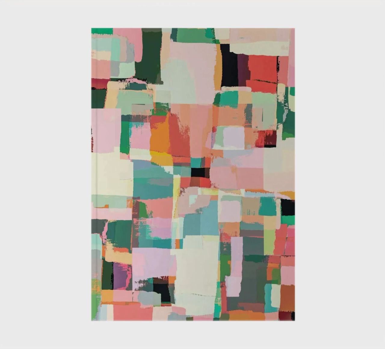 Abstract Painting No.9 notebook by Metron