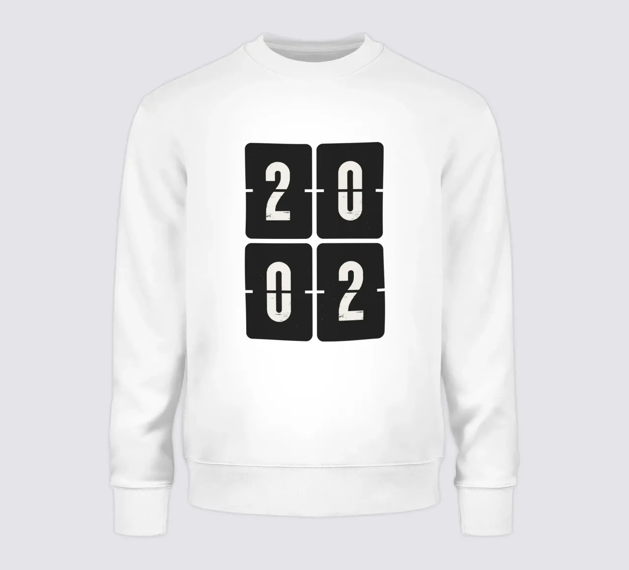 2002 Year sweatshirt by Vintagrafica