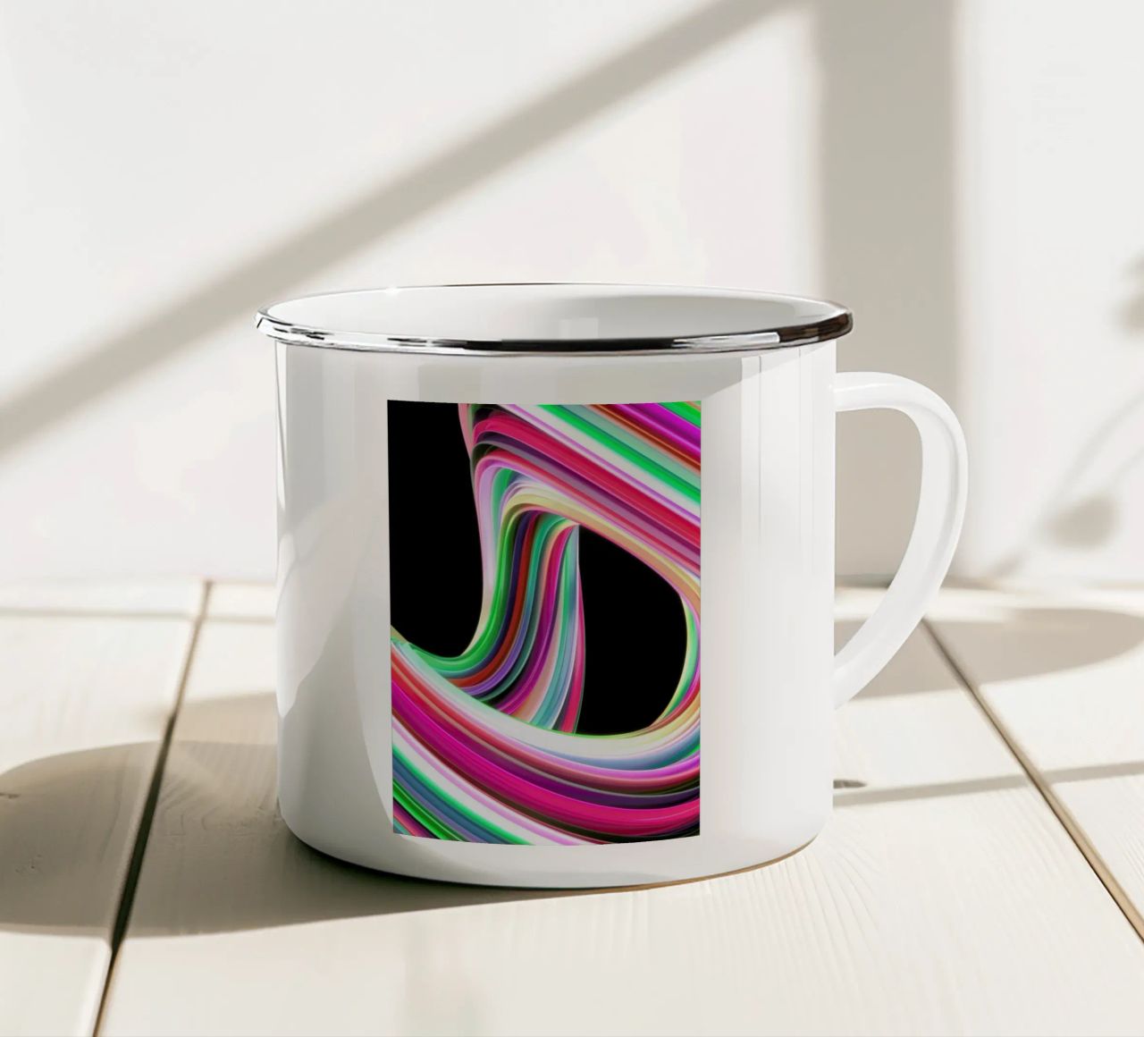 Tripp tazza in smalto da Danny Ivan