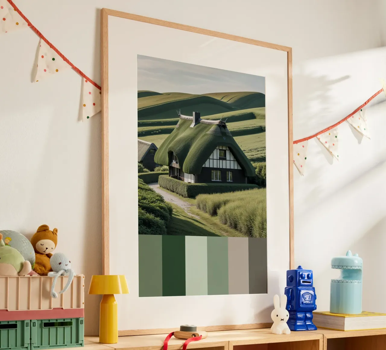 Traditional Thatched Homes of Sylt poster da AlbertKlee