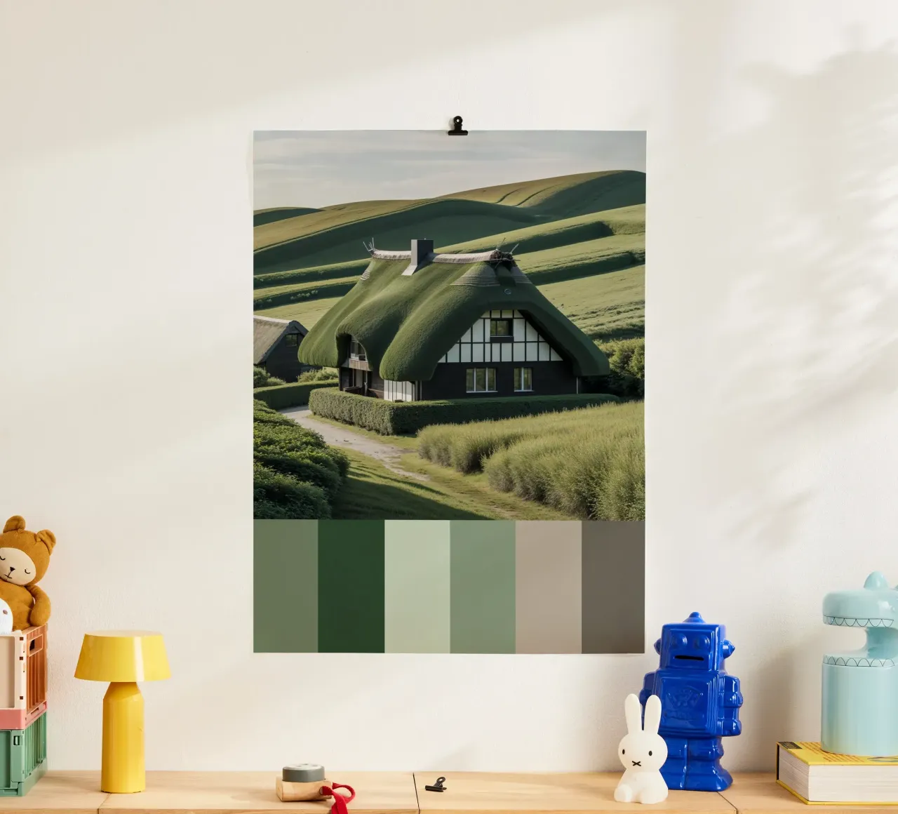 Traditional Thatched Homes of Sylt poster da AlbertKlee
